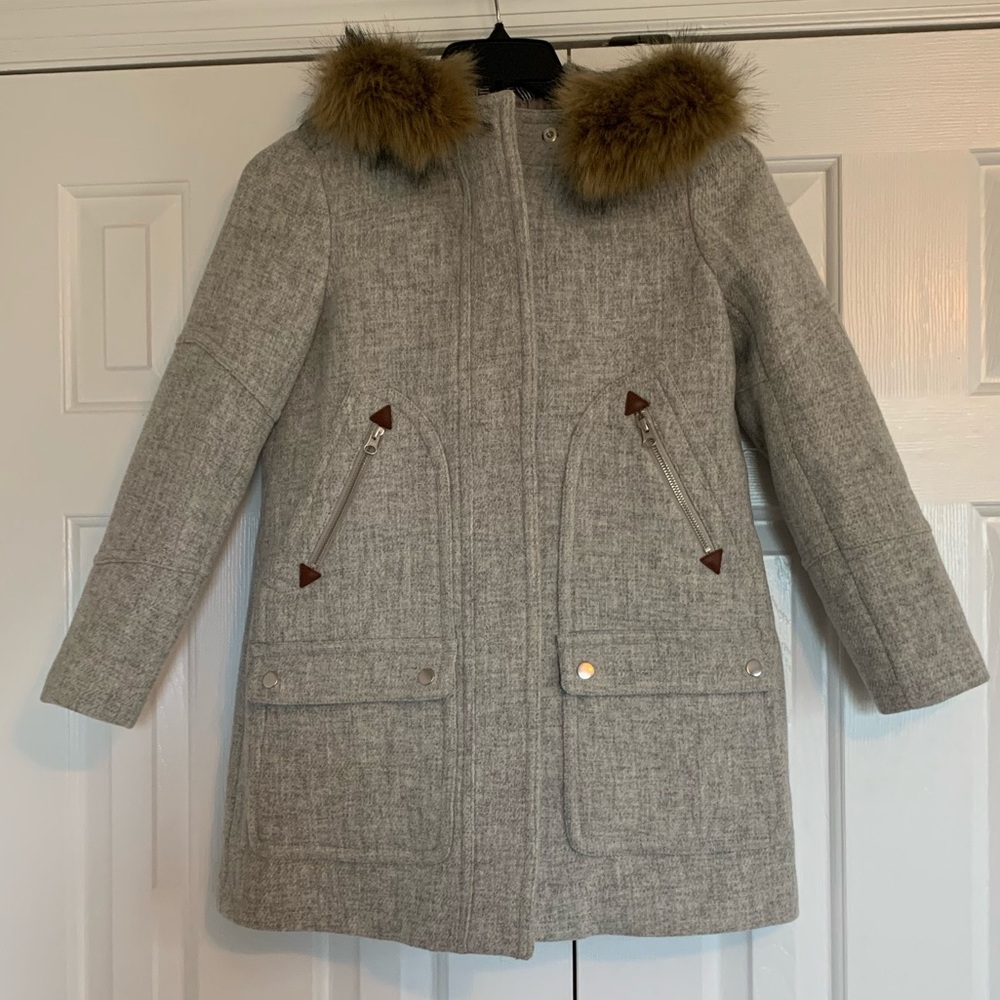 J. Crew chateau Parka coat